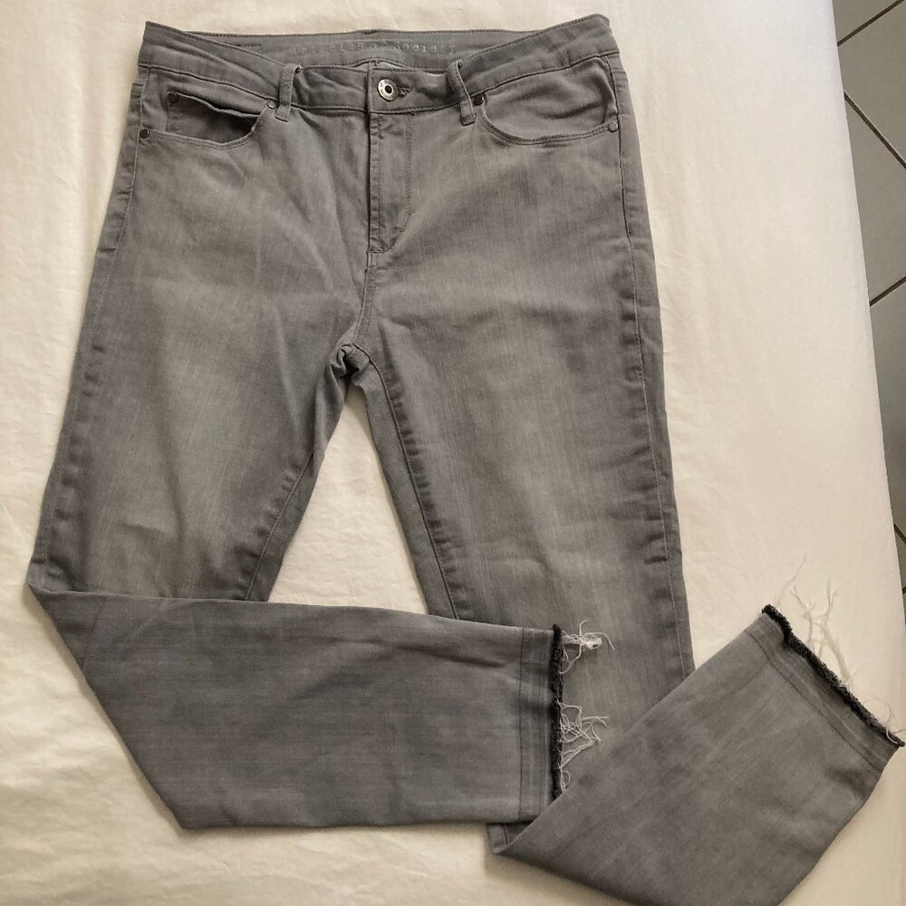 Articles of Society grey skinny jeans - size 30